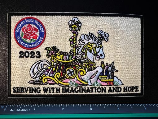 2023 Rotary Rose Parade Float Committee Patch