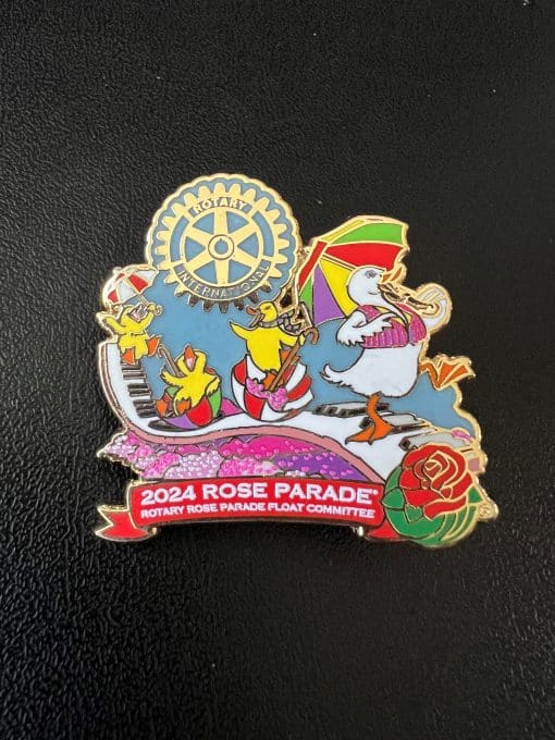 2024 Rotary Rose Parade Float Pin